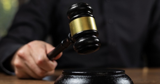 judge holding a gavel